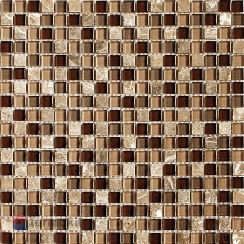 Мозаика Caramelle Mosaic Naturelle Qaradag (1,5x1,5) 30,5x30,5
