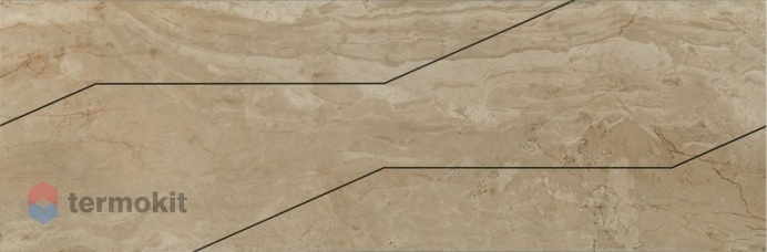 Керамическая плитка Kerama Marazzi Эвора OS/A214/13114R Декор бежевый глянцевый обрезной 30х89,5