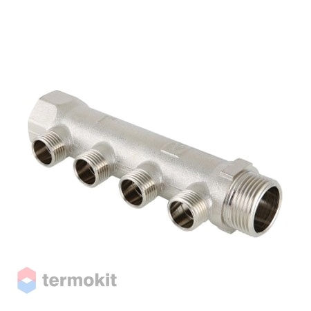 Коллектор Valtec с наружной резьбой 3/4" x 1/2" на 2 отвода