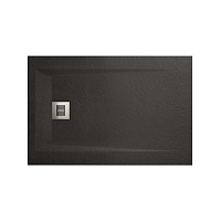 Душевой поддон Sanitana ROCKS 1000х800х30 черный SP3013E8320100560