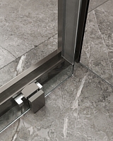 Душевой уголок Cezares Molveno 1950x1200x900 оружейная сталь MOLVENO-AH-12-120/90-C-GM-IV