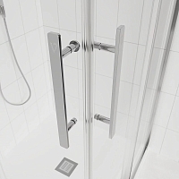 Душевой уголок Veconi Evo 300 CH 1950x1100x900 хром E3-CH-11090-01-C9