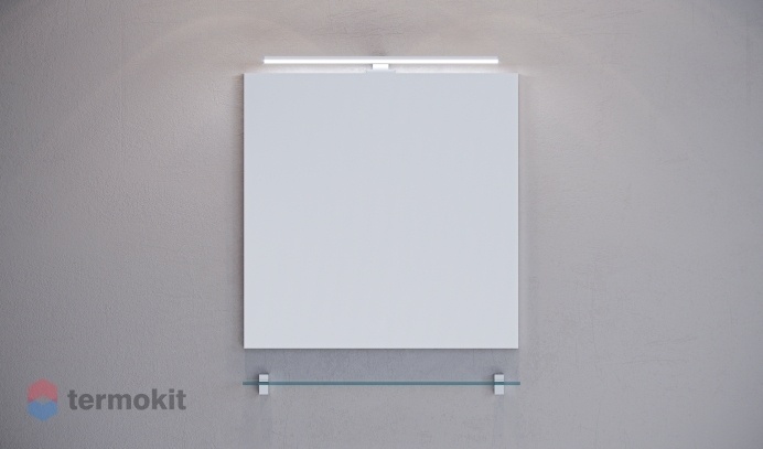 Зеркало Velvex Klaufs 70 с LED светильником zkKLA.70-14