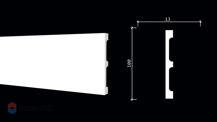 Плинтус Decor-Dizayn DD709