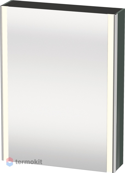 Зеркальный шкаф Duravit XSquare 60 с подсветкой Доломитово-серый XS7111R3838