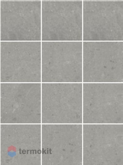Керамическая плитка Kerama Marazzi Матрикс 1320H серый полотно из 12 частей 29,8x39,8