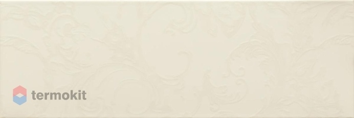 Керамическая плитка Versace Gold 68632 Crema Barocco Настенная 25x75