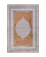 Ковёр Ipek Mekik Erva 160x235 прямоугольный серый/терракотовый 18133