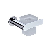 Стакан для зубных щеток с держателем Artize Onyx ONY-CHR-59741