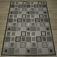 Ковёр Kitroom Флурлюкс (Сизаль) 140x200 прямоугольный бежевый/коричневый 51204