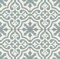 Керамогранит Etili Seramik Venice Sky Blue Black Pre-cut 45x45