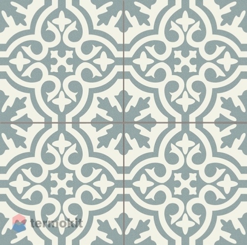 Керамогранит Etili Seramik Venice Sky Blue Black Pre-cut 45x45