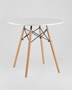 Стол EAMES DSW D80 800х720 белый