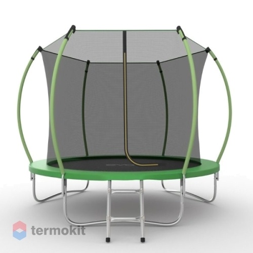 Батут с внутренней сеткой и лестницей Evo Jump Internal 8ft (Green)