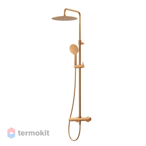 Душевая система Cezares Leaf телескопическая Sunset LEAF-CDA-30-L-SS
