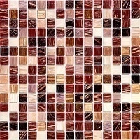 Стеклянная мозаика Alma Смеси 20мм Navajo(m) MIX8 (2х2) 32,7х32,7