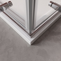 Душевой уголок Cezares Liner 1950x1000x1000 хром LINER-A-2-100-C-Cr