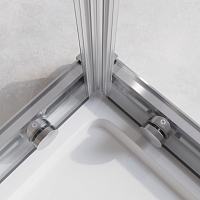 Душевой уголок Cezares Relax 304 2000x1200x900 хром RELAX-304-AH-2-120/90-C-CR