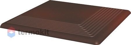 Ступень Grupa Paradyz Cloud Brown угловая 30х30