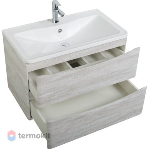 Тумба под раковину BelBagno ACQUA 90 подвесная Rovere Vintage Bianco ACQUA-900-2C-SO-RVB