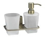 Держатель стакана и дозатора WasserKRAFT Exter K-5289