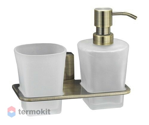Держатель стакана и дозатора WasserKRAFT Exter K-5289