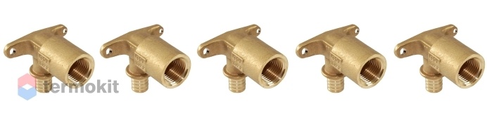 Угольник настенный Рехау Rautitan RX+ длинный вр 20-Rp1/2, 5 шт