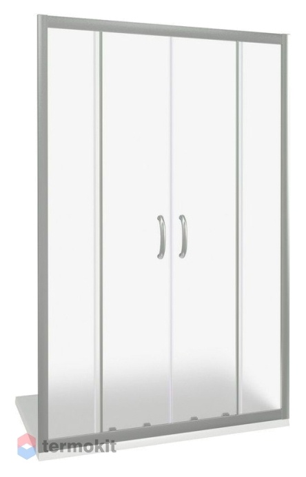 Душевая дверь Good Door INFINITY 1600х1850 хром (матовое стекло) ИН00085