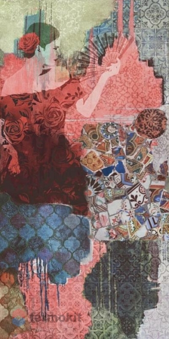 Керамическая плитка Kerama Marazzi Испанский Пэчворк VT/A21/SG5918R обрезной декор 119,5x238,5