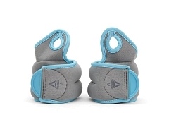 Утяжелители на запястья Reebok Elements 1 кг синие, пара RAWT-11071BL