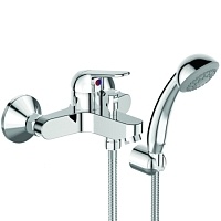 Смеситель для ванны и душа Vidima Fine хром BA388AA