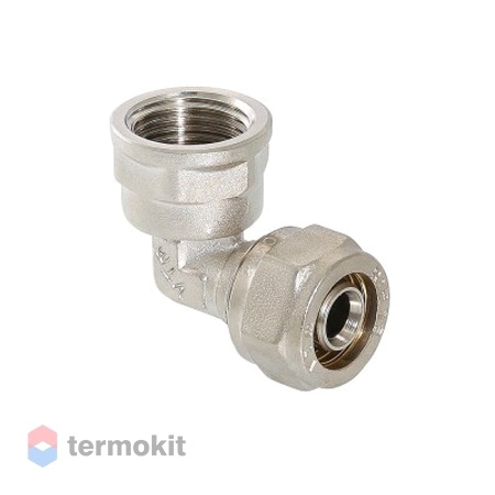 Фитинг обжимной угольник с переходом на внутреннюю резьбу Valtec 16 х 3/4"