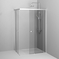 Душевой уголок AM.PM X-Joy 1900x1200x900 хром матовый W94G-403-12090-MТ