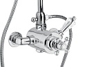 Смеситель для душа термостатический Cezares Vintage хром, ручка Swarovski VINTAGE-D-T-01-Sw