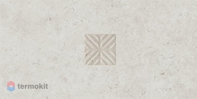 Керамическая плитка Kerama Marazzi Карму ID127 Декор наборный серый светлый матовый 30х60