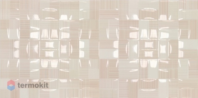 Керамическая плитка AltaCera Blik Crema Twist Beige Настенная WT9TWS11 24,9х50