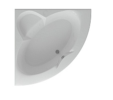 Акриловая ванна Акватек Поларис 1550х1550 с фронтальной панелью POL2-0000041