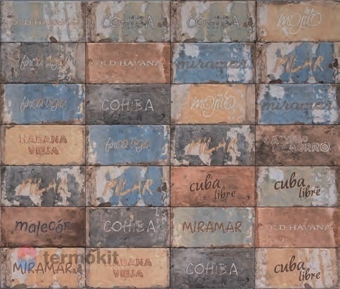 Керамогранит Serenissima Havana Cuba Libre Mix 10x20