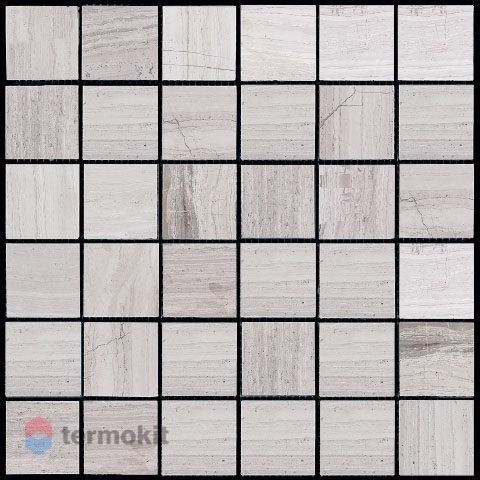 Мраморная мозаика Natural Adriatica 7M032-48P (M031G-48P) (4,8х4,8) 30,5х30,5