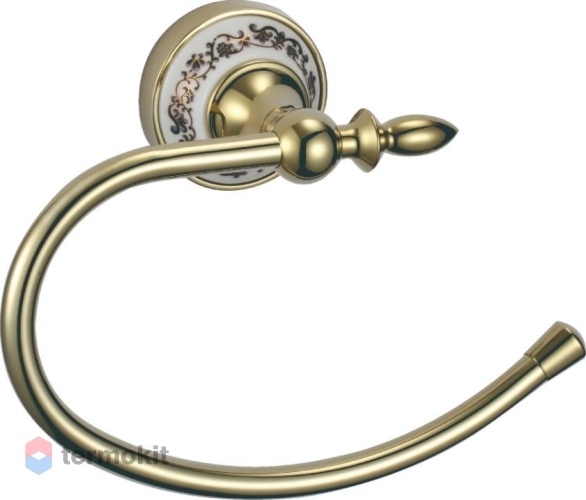 Кольцо для полотенец Savol золото S-06860B