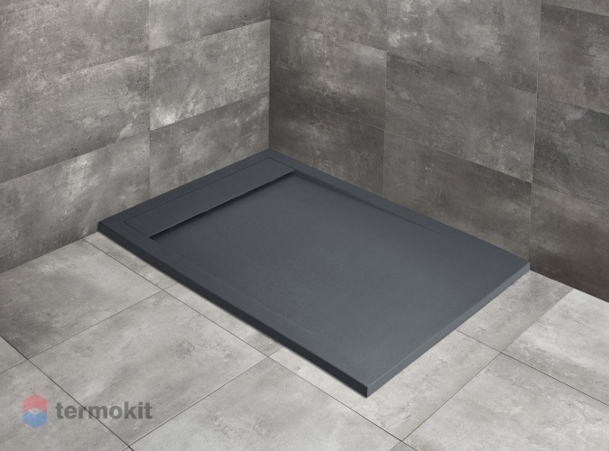 Душевой поддон Radaway Teos F 1200x1000x40 антрацит HTF120100-64