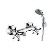 Смеситель для ванны и душа DECOROOM хром DR54055