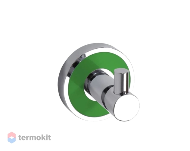 Крючок одинарный Bemeta TREND-I зеленый 104106028a
