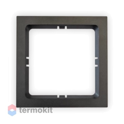 ENGO Рамка для терморегуляторов SIMPLE, черная BEZEL-1B