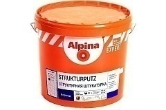 Декоративная штукатурка Alpina EXPERT Strukturputz R20 /цвет 169.4 ALABASTER 4 /структура &quot;короед  2мм&quot;, 16 кг