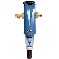 Фильтр BWT INFINITY AP HWS 1 1/2&quot; для холодной воды, с автоматической обратной промывкой, с гидромодулем, редуктором и обратным клапаном