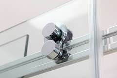 Душевой уголок Black&White Stellar Wind 1950x900x900 (прозрачное стекло) хром S202-900x900