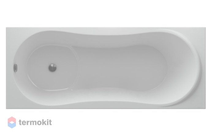 Акриловая ванна Акватек Афродита 1500х700 с фронтальной панелью вклеенный каркас правая AFR150-0000016