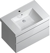Тумба под раковину Kerama Marazzi CUBO 78 подвесная белый глянец CU.80\WHT