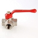 Valtec Кран шаровой трехходовой ВВВ 1/2" тип L